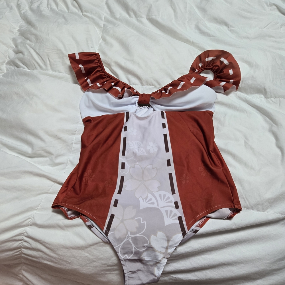 Yae Miko Cosplay One-Piece Swimsuit
